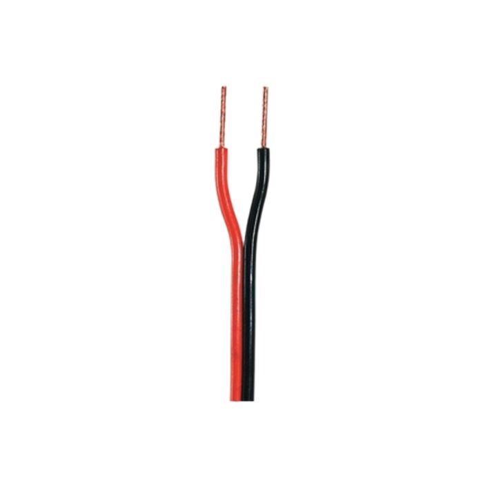 Loudspeaker cable 2x2.5 mm², Red/Black
