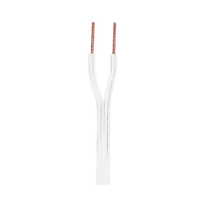 Loudspeaker cable 2x0,35 mm², White
