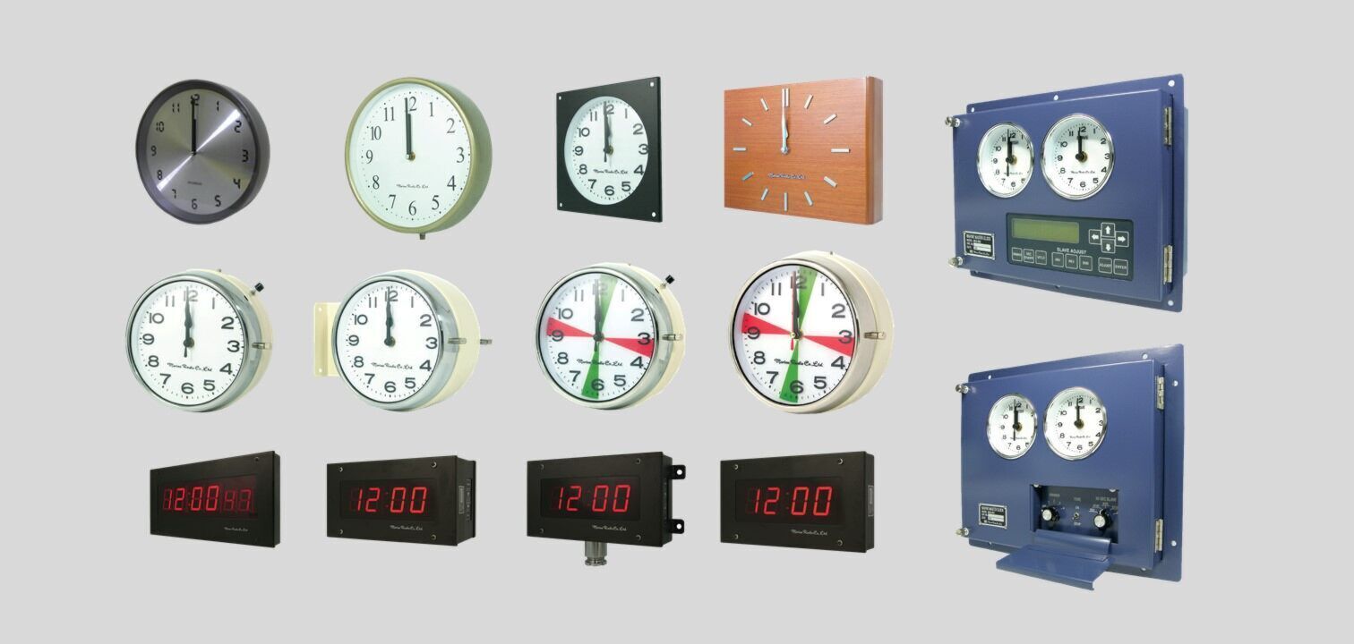Marine Master Clock System MCS-970 / MCS-980 / MCD-100